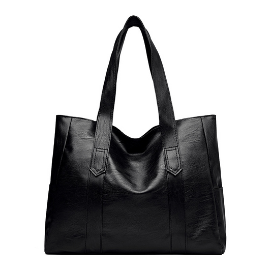 ✅ Elyssia - Classic Leather Satchel Tote